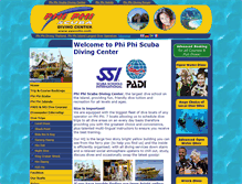 Tablet Screenshot of ppscuba.com